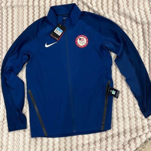 Nike Other - Nike Flex Olympic Team USA 2016 Running Jacket
Men's Size Medium Blue 807483-451